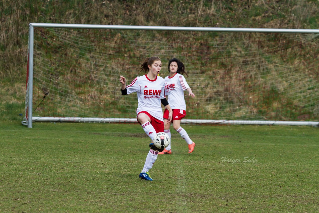 Bild 264 - B-Juniorinnen Tus Tensfeld - TSV Gnutz o.W. : Ergebnis: 1:3